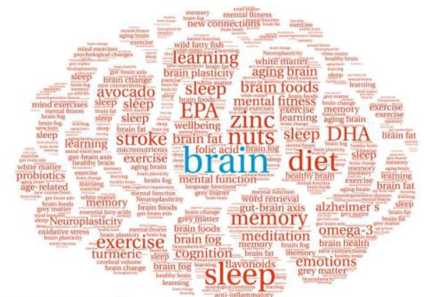 Natural ingredients for brain health